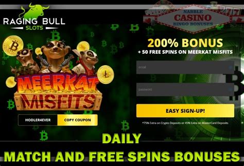Raging Bull Casino Daily Bonuses And Free Spins ⋆ .